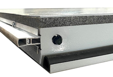 Двупольная глухая противопожарная дверь со звукоизоляцией ДПМ 02/60 (EI 60) — №08 (NEW)