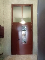 Нестандартная остекленная дверь (Солнцевский пр-т, 5)
