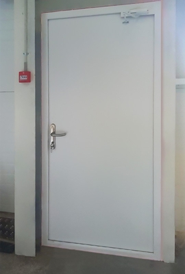 Однопольная дверь, фото изнутри (г. Долгопрудный)