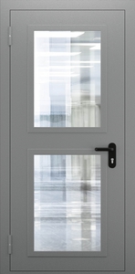 Однопольная дверь со стеклом ДПМО 01/60 (EIW 60) — №04 (NEW)