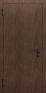 Однопольная глухая дверь с МДФ ДПМ 01/60 (EI 60) — №03 (NEW)