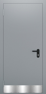 Однопольная глухая дверь с отбойником ДПМ 01/60 (EI 60) — №03 (NEW)