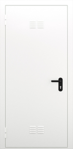 Однопольная глухая дверь с вентиляцией ДПМ 01/60 (EI 60) — №03 (NEW)