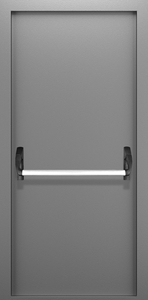 Однопольная глухая дымогазонепроницаемая дверь с системой Антипаника ДПМ 01/60 (EIS 60) — №03 (NEW)