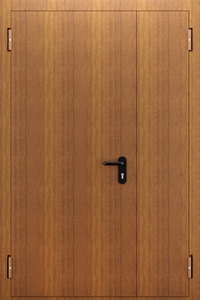 Полуторопольная глухая дверь с МДФ ДПМ 02/60 (EI 60) — №03 (NEW)