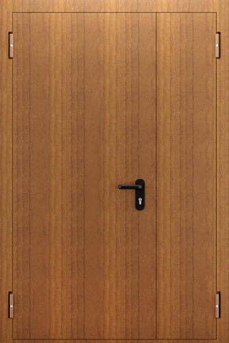 Полуторопольная глухая противопожарная дверь с МДФ ДПМ 02/60 (EI 60) — №03 (NEW)