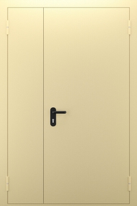 Полуторопольная глухая дверь со звукоизоляцией ДПМ 02/60 (EI 60) — №01 (NEW)