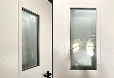 Однопольная противопожарная дверь со стеклом ДПМО 01/60 (EIW 60) — №06 (NEW)